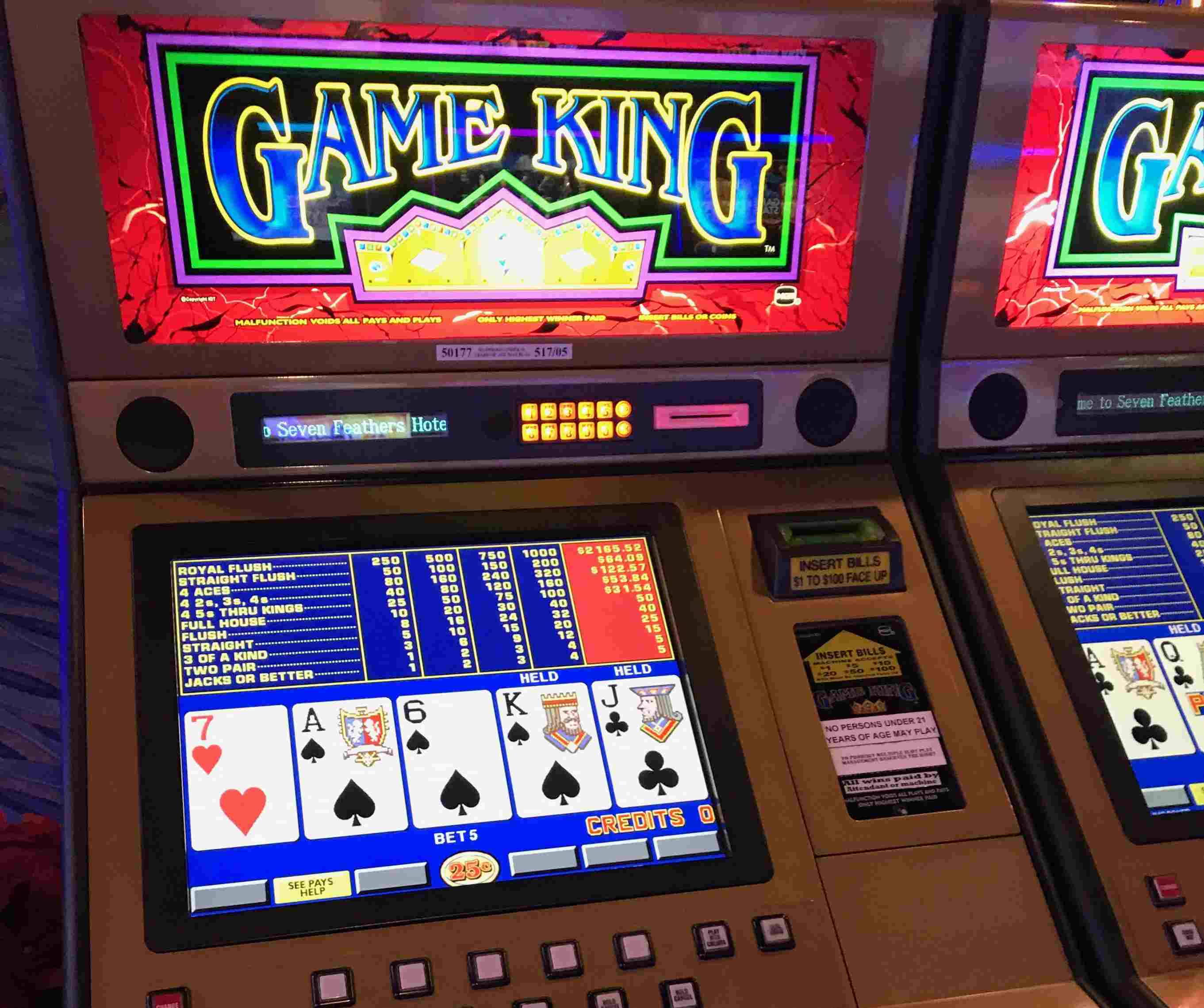 Ein Video Poker Automat